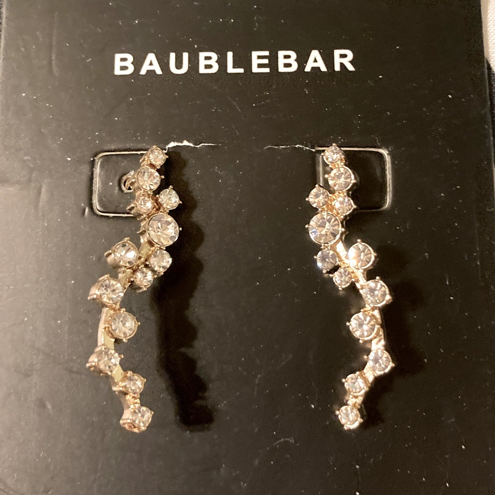 BaubleBar rhinestone earrings